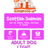 SFV Superfood Scottish Salmon With Dill, Spinach, Fennel, Asparagus & Tomato - Adult Dog - LIGHT