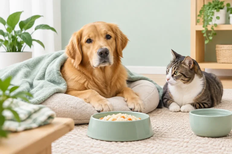 How to Settle a Dog's Stomach at Home Safely